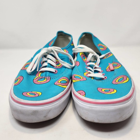 Vans Odd Future Scuba Blue Donut Shoes Sneakers Mens 11.5 Low Top Lace Up Skater - Picture 3 of 9